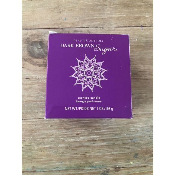 beauticontrol | Other | Beauticontrol Dark Brown Sugar Scented Candle ...